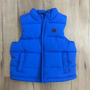 Janie & Jack blue vest 12-18 months